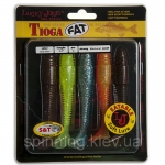 Віброхвіст силікон. TIOGA FAT LJ Pro Series 3,9 "/ MIX1