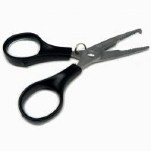 Ножницы для плетёнки с разжимом для заводных колец Lucky John (LJ-133-03)