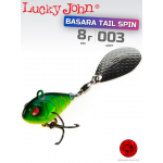 Тейл-спиннер Lucky John BASARA TAIL SPIN 8г, цвет 003