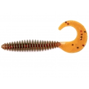 Слаги съедобные искусственные Lucky John ULTRA WORM Curly 2in (50 мм), цвет PA16, 10шт.