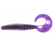 Слаги съедобные искусственные Lucky John ULTRA WORM Curly 2in (50 мм), цвет S63, 10шт.