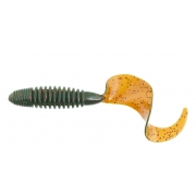 Твистеры съедобные LJ Pro Series Crusher Grub 4.5 in (114 мм), цвет 085, 4 шт