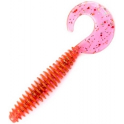 Слаги съедобные искусственные Lucky John ULTRAWORM Curly 3in (76.2 мм), цвет S14, 7шт.