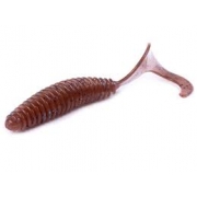 Слаги съедобные искусственные Lucky John ULTRAWORM Curly 4in (76.2 мм), цвет S19, 5шт.